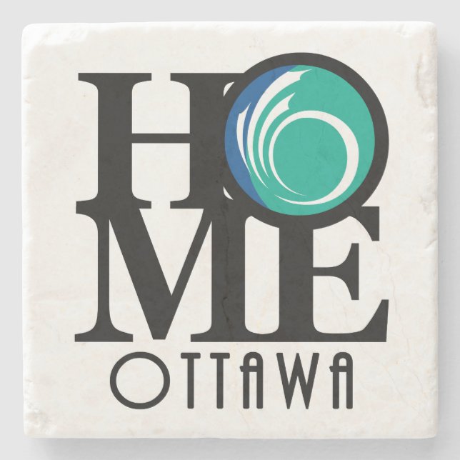 HOME Ottawa Stone Coaster (Front)