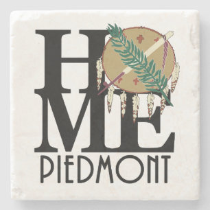 HOME Piedmont Oklahoma Stone Coaster
