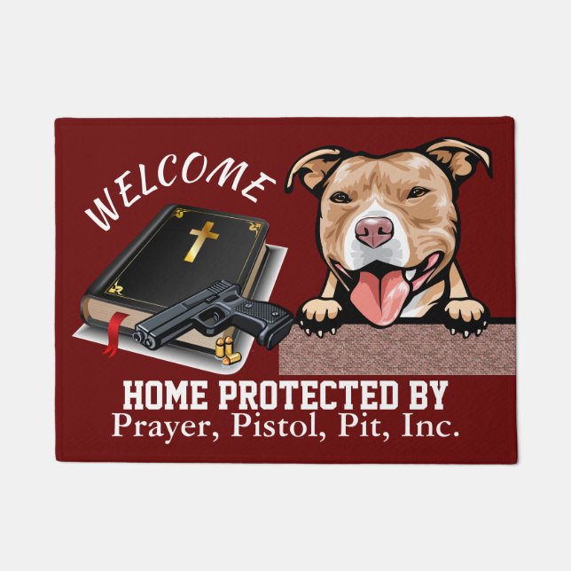 Home Protected By .... Doormat (Front)