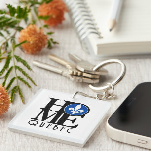 HOME Quebec Key Ring