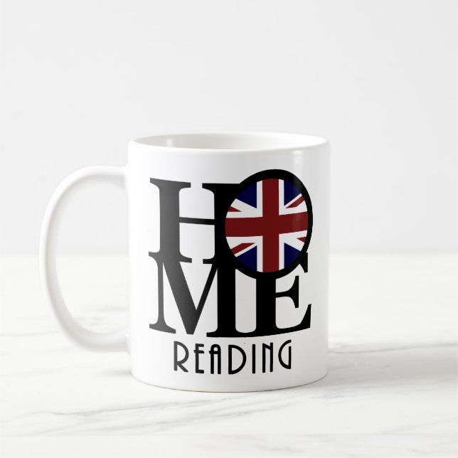HOME Reading England 11oz Coffee Mug (Left)