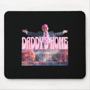 Home Real Donald Pink Preppy Edgy Good Man Trump Mouse Pad