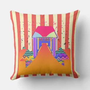 Home Red Stripes  Cushion