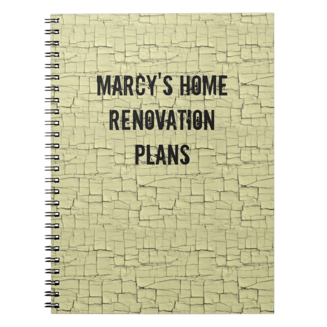 Home Renovation Journal (Front)