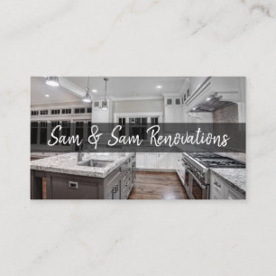 Home Renovation & Remodel Business Card