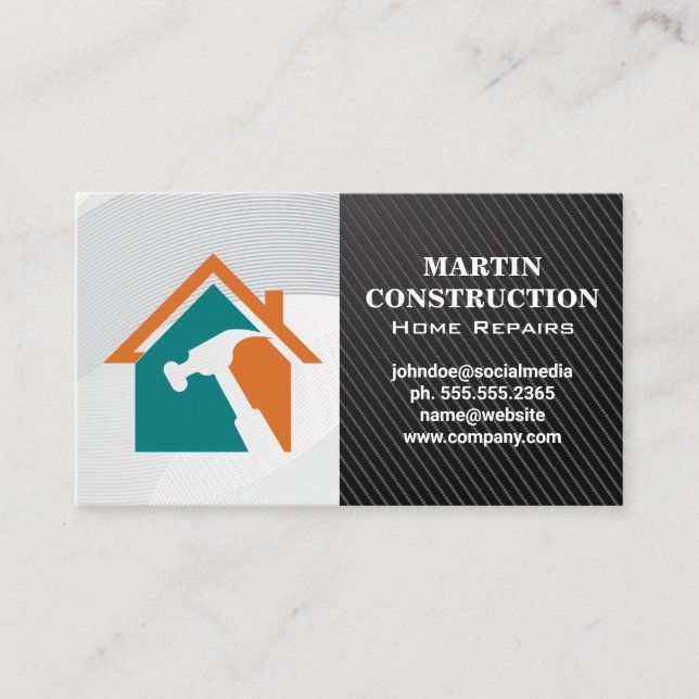 Home Renovations | Development and Repair Business Card (Front)