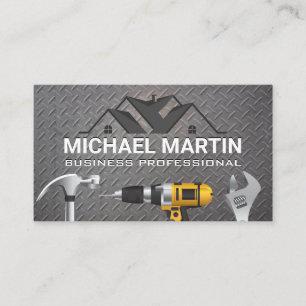 Home Renovations   Hand Tools Business Card