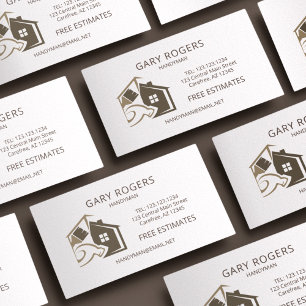 Home Repair Handyman Business Card