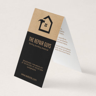 Home Repair Handyman Construction Business Card