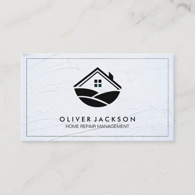 Home Repair | Realtor | Real Estate Agent Business Card (Front)