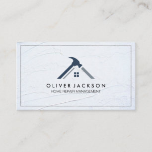 Home Repair   Realtor   Real Estate Agent Business Card
