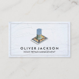 Home Repair   Realtor   Skyscraper Business Card