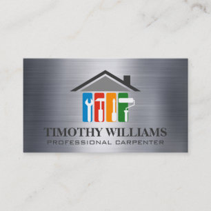 Home Repair Tools Contractor Handy Man Business Card