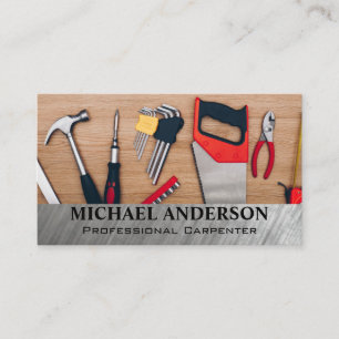 Home Repair Tools Handyman Business Card
