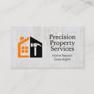 Home Repairs   Property Constructions Business Card