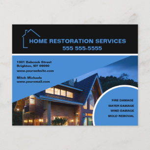 Home Restoration Services Flyer