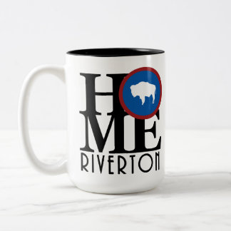 HOME Riverton Wyoming 15oz Two-Tone Coffee Mug