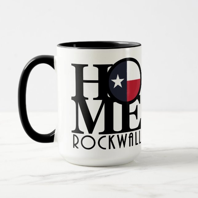 HOME Rockwall Texas Mug (Left)