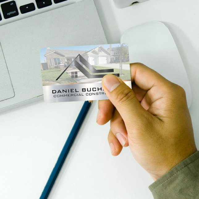 Home Roof Logo | Real Estate Business Card (Creator Uploaded)