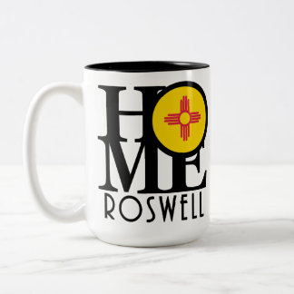 HOME Roswell New Mesico 15oz Two-Tone Coffee Mug