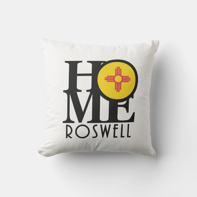 HOME Roswell New Mexico  Cushion (Front)