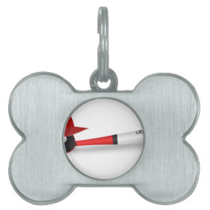 Home Run Game Team Coach Sports Ball Fun Baseball Pet Tag