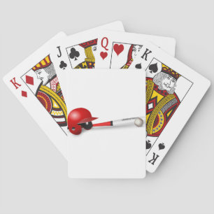 Home Run Game Team Coach Sports Ball Fun Baseball Playing Cards