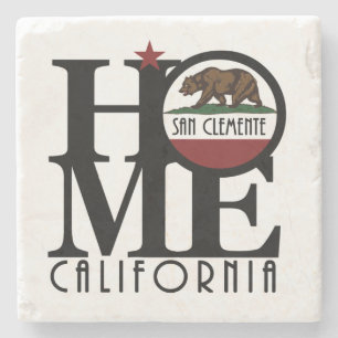 HOME San Clemente California Stone Coaster