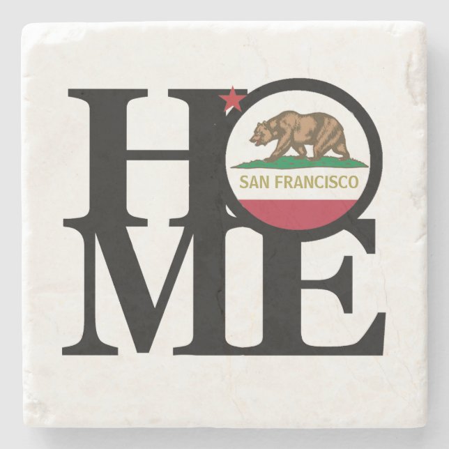 HOME San Francisco Stone Coaster (Front)