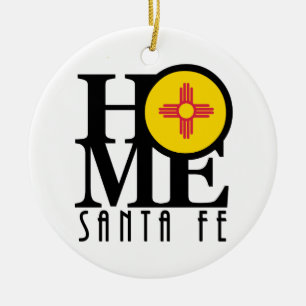 HOME Santa Fe Ceramic Ornament