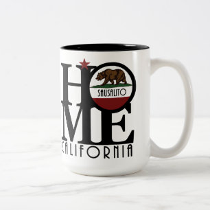 HOME Sausalito 15oz Two-Tone Coffee Mug