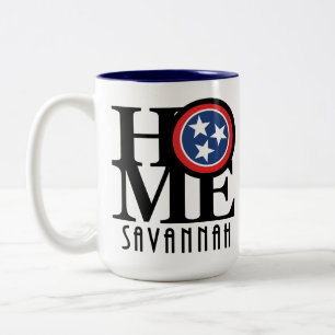HOME Savannah Tennessee 15oz Two-Tone Coffee Mug