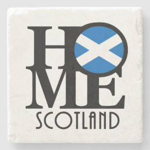 HOME Scotland Stone Coaster