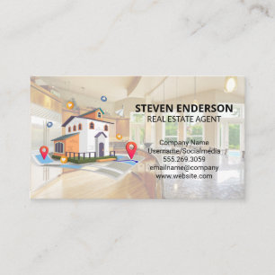 Home Search Illustrations   Properties Business Card