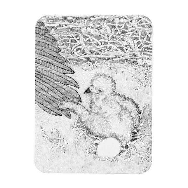 HOME Second Nature E14 Going Home on Ozzie's Wing Magnet (Vertical)