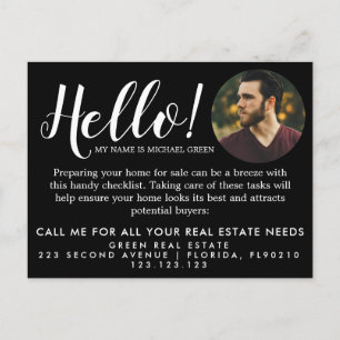 Home Selling steps spring checklist Agent Card