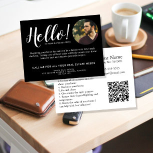 Home Selling steps spring checklist Agent Card