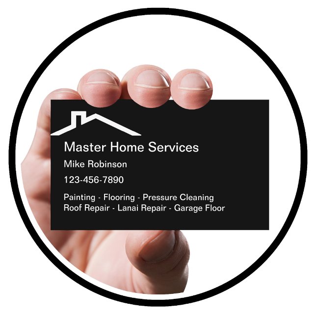 Home Services Business Card (Creator Uploaded)