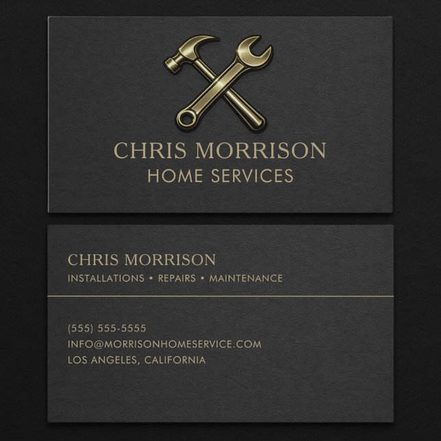 Home Services Professional  Business Card (Creator Uploaded)