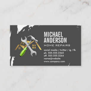 Home Services  Repair   Hardware Tools Business Card
