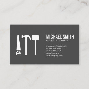 Home Services Repair Property Management Business Card