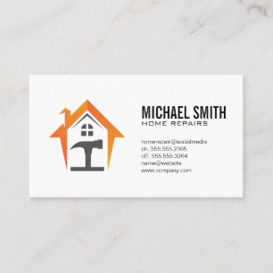 Home Services Repair Property Management Business Card
