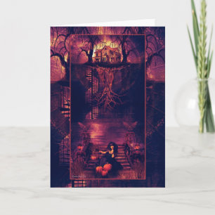 Home Spooky Home  - Blank Note Greeting Card