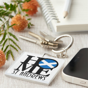 HOME St Andrews Scotland Key Ring
