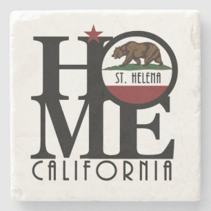 HOME St. Helena California Stone Coaster