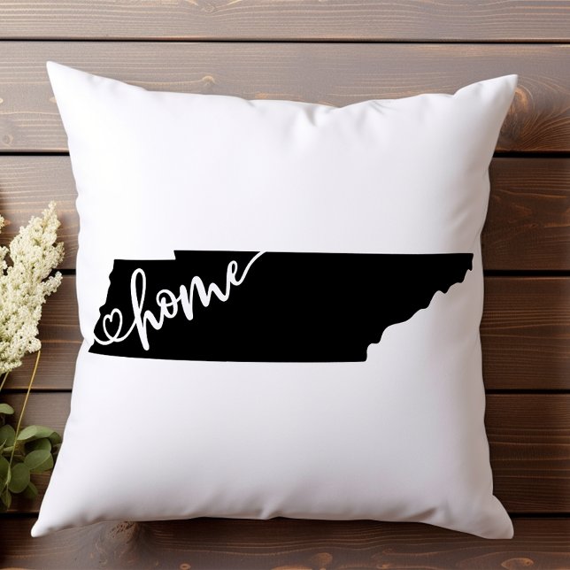 Home State Outline Heart Tennessee  Cushion (Creator Uploaded)