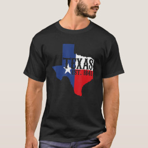 Home State Texas Pride Texas Est 1845 T-Shirt