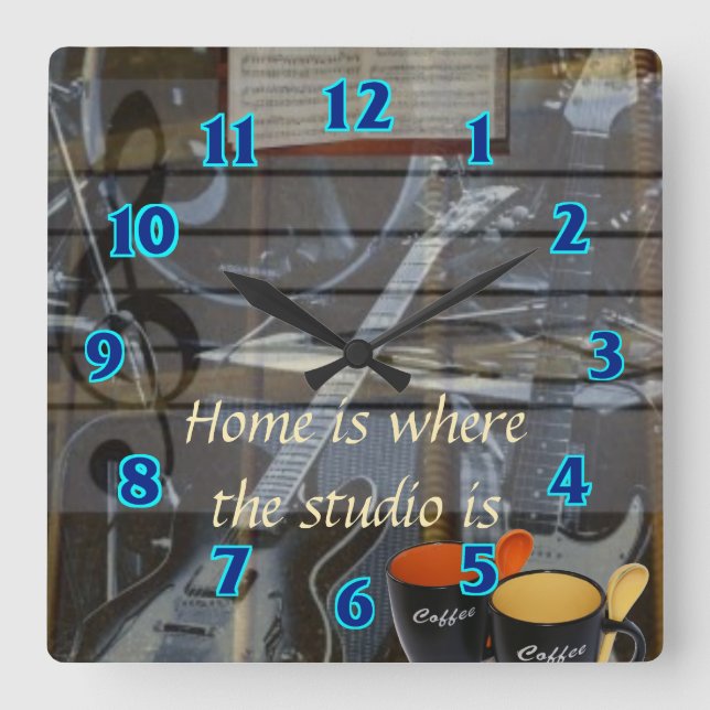 Home Studio Clock (Front)