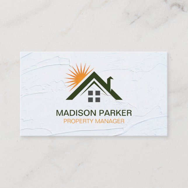Home Sunshine | Commercial Private Properties Business Card (Front)