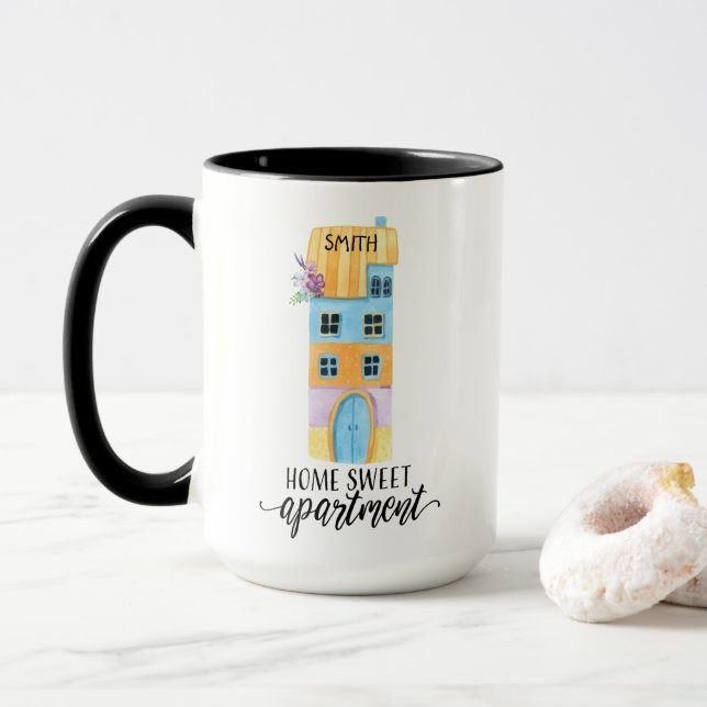 Home Sweet Apartment Mug (With Donut)
